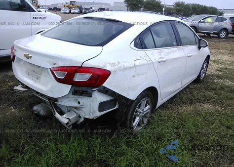 2016 Chevrolet Cruze Lt from USA, damaged, VIN 1G1BE5SM1G7281453